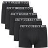 GUESS 5 Pack Trunk U4YG16K6YW1 Colore FM0F (IT, Testo, XL, Regular, Regular)