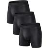 TRENDOUX Boxer Uomo in Tencel Modal 100S con Tasca Ergonomic | Morbido e Traspirante, Tasca Ergonomica, Elastico e Aderente per Non Arrotolarsi, Vita e Orli Senza Cuciture, Confezione da 3