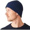 CHARM Uomo Fisherman Beanie Berretto 100% Cotone da Donna, Marino