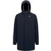 K-Way Giubbotto Lungo uomo, modello MARLYN BONDED realizzato in poliestere, dal Fit Regular, colore Blu