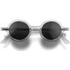 LONDON MOLE® Moley Occhiali da sole | Occhiali rotondi e fighi Unisex femminile maschile | Cerniere a molla