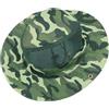 Generic Cappello estivo da uomo mimetico con visiera rotonda e protezione solare