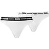 PUMA String, Biancheria intima Donna, Bianco, S