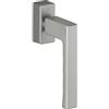 Hoppe 11736008, Maniglia per finestra effetto acciaio inox TOULON-Secu Forte, 90°, VK 32-42