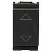 Vimar 16155 Idea pulsante saliscendi tapparelle con OFF centrale grigio