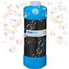 Relaxdays 6x Flaconi da 1 Litro Bolle di Sapone, Flaconcini da Riempire, per Macchine Sparabolle, Divertimento per Bambini