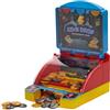 Generico Coin Drop Gioco dei Gettoni con Luci e Suoni con 60 Gettoni Colorati Mini Macchinetta Spingisoldi con Luci Suoni Sala Giochi Slot Machine Elettronica Coin Pusher Spingi Monete Gioco Arcade Interattivo
