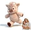 Aubzy Peluche Mucca Corrente 45cm, Morbida Peluche Mucca Highland, Carina Peluche Mucca che Corre, Regalo di Compleanno per Bambini Adulti, Decorazione per Famiglia e Amici