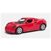 OPO 10 Auto in Miniatura Alfa Romeo 4C Welly da 3 Pollici (8 cm)