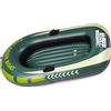 Yeaxxsqy Kayak Gonfiabile per 1 Persona con Manubrio, gommone Verde Pieghevole Resistente e inodore, Impermeabile