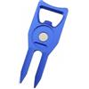 harayaa Golf Repairer Forchetta Strumento Riparazione Mark Apribottiglie in Lega di Alluminio con Segnalino E Appoggio Mazza Adatto a Campo da Borsa Partita, Blu