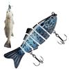 Generic Esche da pesca | Ami a 6 segmenti Design Pesce, Esca dura per Pesca al Bar - per principianti donna uomo trota pesce gatto acqua barca traino Pond Lac