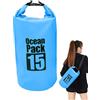 Générique Sacche Stagne Impermeabili 15L Roll Top Organizzatore per Campeggio | Sacca Stagna Per Sport Acquatici per Navigatori Nuotatori Pescatori Rafters Surfisti Sport Acquatici Viaggi in Spiaggia