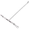 Nutup Acciaio inossidabile T Bar Fishing Rigs 12cm Anti Wire Arms con perline per pesca in acqua salata spiaggia pesca