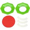 Generic Supporto per Palle da Bowling 2 Pezzi Attrezzatura Per La Manutenzione | Supporto Per Pad Di Levigatura Bocce Da Bowling Per Figlio Figlia Famiglia