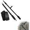 Savento 1 pezzo Cinghia per Canna Da Pesca Cinghie Canna Da Pesca Cinghie Canna Da Pesca Cinghia Supporto Canna Da Pesca In Neoprene Regolabile Protezione Canna Custodia Trasporto Nero