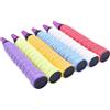 BESTOMZ Nastro Grip per Racchette da Tennis 6 Pezzi Antiscivolo in Pu Touch Confortevole per Allenamento e Partite di Tennis Colore Casuale