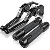 Generic Manopole per Moto Kawasaki per NINJA400 per Z400 2018-2020 Leva Freno e Frizione per Moto Terminali Manubrio Leve Manubrio Manopole Manubrio robuste