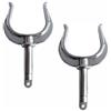 TOP-MAX 2 forchette a forma di U in acciaio inox 316, per kayak, barche da pesca, yacht