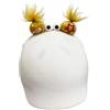 mophrati L'accattivante copricasco da offre un adorabile berretto, Bianco