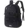 KINGSLONG Zaino da trekking da 30 litri, per uomo e donna: zaino da trekking impermeabile con scomparto per laptop da 17,3, zaino da esterno leggero con sistema, nero, L, Casual