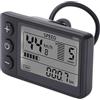 Tonysa S866 Display LCD per Ciclo Elettrico, Pannello di Controllo 24V 36V 48V con Spina Resistente all'acqua, Schermo per Bici Elettrica Impermeabile IP65 per Manubrio da 22,2 Mm, Materiale ABS