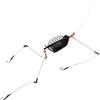 GMBYLBY 20-100g Esche Gabbia Esche da Pesca Gabbia Attrezzatura da Pesca Accessori 3 Gancio Carpa Strumento Alimentatore Carassio Attrezzatura