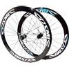 KUNYOS Set di Ruote per Bici da Strada 700C*23C-25C-28C Cerchio in Lega di Alluminio 40/50MM Mozzo A Sgancio Rapido 20H per Ruote 7 8 9 10 11 velocità,Disc Brake,50MM