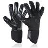 GK Saver Bravo B1 Blackout Professionale Argo Negativo Cut Finger Save Giga Grip Guanti Calcio Portiere Taglia 6 a 11 (Taglia 11)