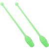 Gadpiparty Bastoncini da Ginnastica Artistica Verde Chiaro in Plastico 2 Pezzi Accessori Decorativi per Danza Ritmica e Fitness per Adulti