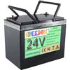 FREEDOH Batteria di accumulo di energia da 24 V, Batteria LiFePO4 da 24 V
