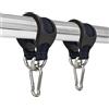 Genérico per appendere sacco da boxe, resistente supporto antiscivolo da 27,9 cm, di sicurezza, supporto in ferro in nylon, per da boxe, anelli da ginnastica, da boxe, da