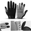 Ejoyous da Bici Touchscreen SBR da Ciclismo con Impugnatura in Silicone Palmo Imbottito Traspirante Senza per Pendolarismo da Strada in Mountain Bike da Uomo (XL)