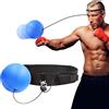 Générique Fascia Frontale Per Palla Da Boxe Set interattivo per boxe con palla | Fascia Da Pugilato Con Palla Reattiva Set Fitness Integrato Velocità Destrezza Esercizio E Pratica Per Principianti
