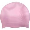 Baoblaze Cuffia da Nuoto Unisex Cuffia Silicone Cuffia Piscina Cuffia Elastica con Copri Orecchie Stampa Comoda per Pratiche Lunghe E Scorrimento Adatta per, Blu