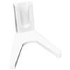 Generic Supporto da pavimento per bicicletta da strada - Supporto per parcheggio per bicicletta autoportante in ABS senza perforazione, 5,04 pollici, espositore per cicli interni portatile e poco ingombrante
