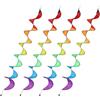 Genérico Wind Spinners - Girandole a decorative per esterni, 150 cm, ciondolo girevole | Tessuto ABS impermeabile, per controllo degli , cortile, cortile, giardino, amanti della natura