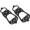 Mtlavishness Copriscarpe antiscivolo Mtlavishness in silicone e acciaio inossidabile con 8 denti per scarpe da ghiaccio perfetti per escursioni sulla neve alpinismo ed escursionismo dimensione
