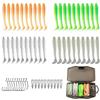 Generic Esca Morbida Swimbait Realistico per Trota con Amo