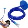 Generic Snorkel Secco 450 Cm Con Testa Galleggiante Respiratore Portatile A Secco
