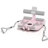 Xgdsnly Barra Addominale con Ventosa Imbottito Attrezzo Autobloccante per Sportivi, Array, Rosa Ciliegio, Modello Aggiornato Con Corda Di Trazione