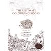 JD Evers The Ultimate Colouring Books for Adults - Doodle Art: Fantasy Gardens (White Edition): Flowers & Animals Colouring Book Anti-Stress & Mindfulness, big ... gorgeous illustrations, right-handed layout