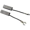 Generico 2 spazzole D374 ad alto contenuto di carbonio 6x10x30mm - for generatori e utensili elettrici