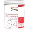 Covema S4 GKTech Pittura Termoisolante Anticondensa per Interni | Contro Muffa e Condensa | Barriera Termica con Sfere Ceramiche | Finitura Opaca Bianco | Pronto all'Uso per Pareti e Soffitti