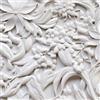FunStick Carta da Parati Adesiva Muro Floreale Effetto 3D Carta da Parati Autoadesiva Grigio Bianco Adesivi Murali Soggiorno Soffitto Della Camera da Letto Pellicola Adesiva per Mobili Fiori 44.5CMx3M