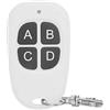 Yasorn eMylo Telecomando RF 433 MHz a 4 Tasti, Trasmettitore Wireless per Ricevitori eMylo, Portata 30-50 m, per Porta del Garage, Tenda Elettrica, Serratura e Pompa dell'Acqua, 1 Pezzo
