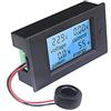 KETOTEK Voltometro Amperometro LCD Pannello AC 80-260V 100A con TA Esterno