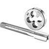 Burkit M12 X 0,75 Maschio e Die Set Destra M12 x 0,75 Filettatura Macchina Maschio e Fustella Rotonda