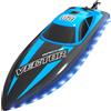 Motoscafo RC con Luci LED Cabina Bassa Barca Veloce Telecomandata Alta