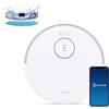 ECOVACS DEEBOT N20 Robot Aspirapolvere, 8000 Pa Robot Lavapavimenti e Aspirapolvere, Spazzola Antigroviglio, 300 Minuti di Esecuzione, Arrampicata da 20 mm, Pianificazione Intelligente del Percorso